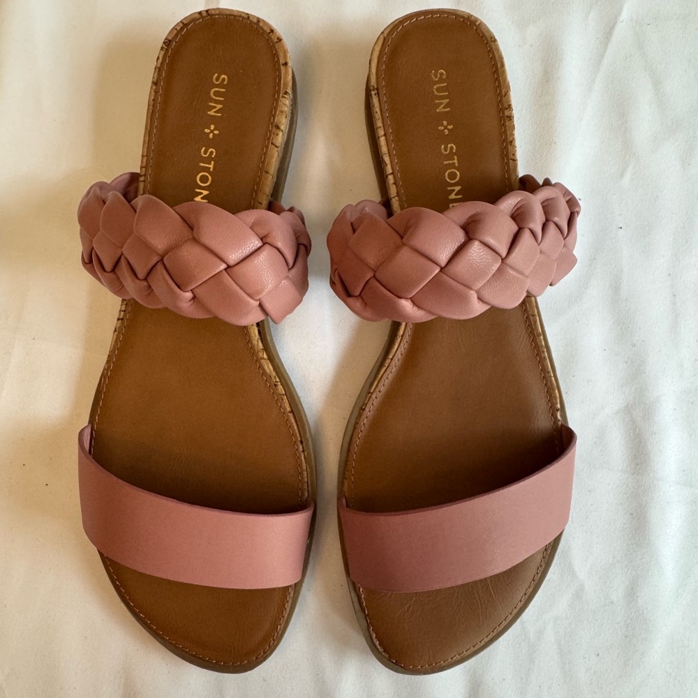 Sun + Stone Easten Double Band Sandals